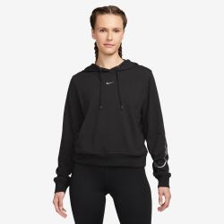 Nike W NK ONE DF HOODIE GX, ženski duks za fitnes, crna