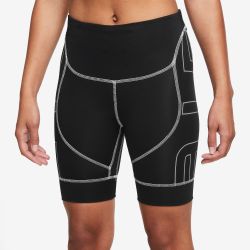 Nike W NK DF AIR 7IN BIKE SHORT, ženski šorc uski za trčanje, crna