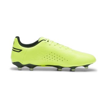 Puma KING MATCH FG/AG, muške kopačke za fudbal (fg), žuta