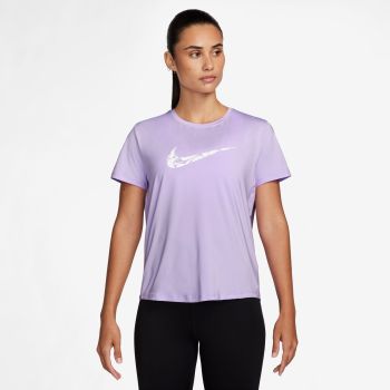 Nike W NK ONE SWSH HBR DF SS TOP, ženska majica za trčanje, pink