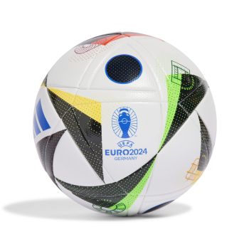 Adidas EURO24 LGE BOX, lopta za fudbal, bela