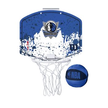 Wilson NBA TEAM MINI HOOP DALLAS MAVERICKS, tabla sa obručem, plava